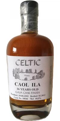 Caol Ila 1995 CW Gaja Cask Finish #10046 Gradl's Whiskyfassla Nurnberg 60.9% 700ml