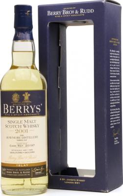 Bowmore 2001 BR Berrys Best Islay #20197 46% 700ml