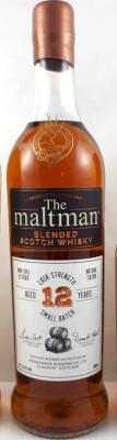 Blended Scotch Whisky 12yo MBl The Maltman Oloroso Sherry Butt 54.1% 700ml