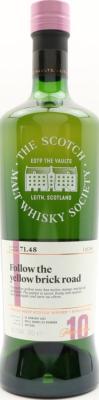 Glenburgie 2007 SMWS 71.48 Follow the yellow brick road Refill Ex-Bourbon Barrel 60.7% 700ml