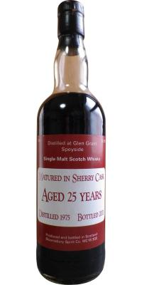 Glen Grant 1975 Blo Sherry Cask 58.3% 700ml