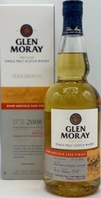 Glen Moray 2006 Curiosity Rhum Agricole Cask Finish Bourbon Rhum Agricole Cask Finish 46.3% 700ml