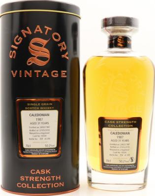 Caledonian 1987 SV Cask Strength Collection #18504 50.2% 700ml