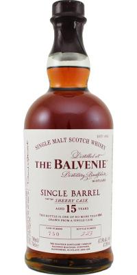 Balvenie 15yo Single Barrel Sherry Cask #750 47.8% 700ml