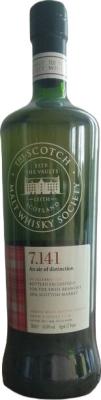 Longmorn 2003 SMWS 7.141 An air of distinction 12yo 1st Fill Ex-Bourbon Barrel The Swiss Branch's 2016 Scottish Market 61% 700ml