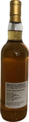 Bruichladdich 2006 Private Cask Bottling 10yo Bourbon Barrel #0305 65.8% 700ml