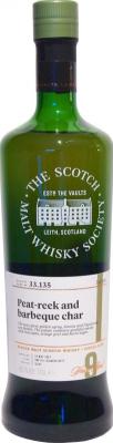 Ardbeg 2007 SMWS 33.135 Peat-reek and barbeque char 2nd Fill Ex-Oloroso Butt 60.2% 700ml