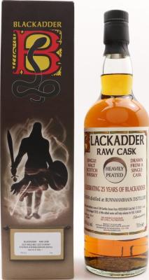 Bunnahabhain Staoisha BA Raw Cask Sherry hogshead ST 2020-1 Celebrating 25yo of Blackadder 60.9% 700ml