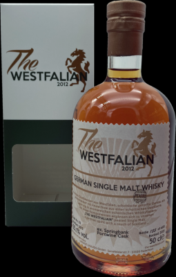 The Westfalian 2013 German Single Malt Whisky Portwine Cask #32 55.1% 500ml