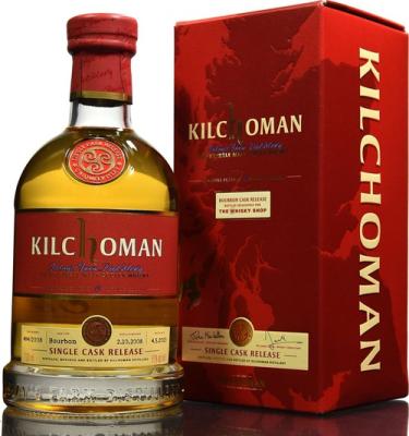 Kilchoman 2008 Bourbon Single Cask 279/2008 Ermuri Germany 58.1% 700ml