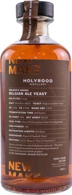 Holyrood Spirit Merchants Belgian Ale Yeast New Make #376 Distillery Shop 50% 500ml