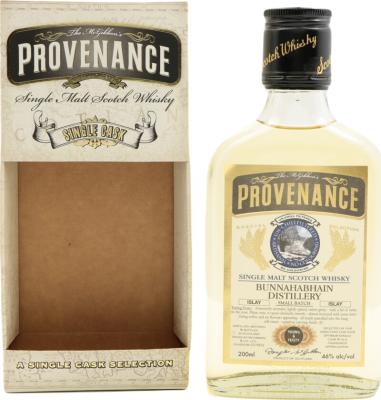 Bunnahabhain Young & Feisty McG McGibbon's Provenance Bourbon Hogshead 46% 200ml