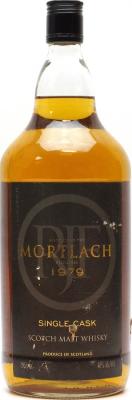 Mortlach 1979 VM Single Cask Ex-Bourbon Hogshead #7629 RJ Fleming 46% 1500ml