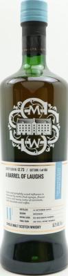 BenRiach 2010 SMWS 12.73 A barrel of laughs 1st fill HTMC barrel finish 56.2% 700ml