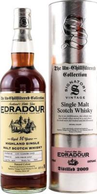 Edradour 2009 SV The Un-Chillfiltered Collection Sherry Cask #364 46% 700ml