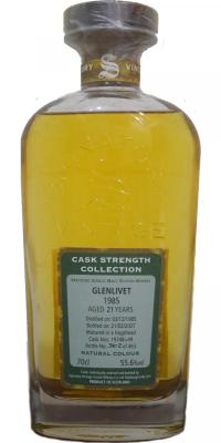 Glenlivet 1985 SV Cask Strength Collection Hogsheads 19748 + 49 55.6% 700ml