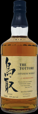 The Tottori Blended Japanese Whisky Bourbon Barrel 43% 750ml