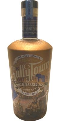 Gullytown Single Malt Double Barrel Aged new charred oak & oak bourbon casks 46% 750ml
