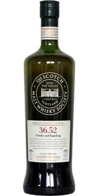 Benrinnes 2002 SMWS 36.52 Cheeky and beguiling First Fill Ex-Bourbon Barrel 61.1% 700ml