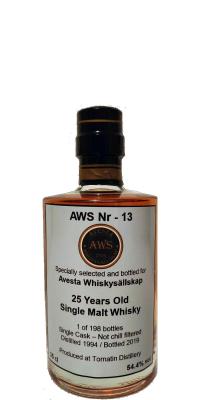 Tomatin 1994 Avesta Whiskysallskap 54.4% 350ml