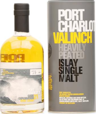 Port Charlotte Cask Exploration 21 Valinch Udal Cuain 1st Fill Bourbon Barrel #3404 Distillery Exclusive 64.2% 500ml