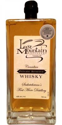 Last Mountain Private Reserve Ex-Bourbon + New Oak Barrel Finish 45% 750ml