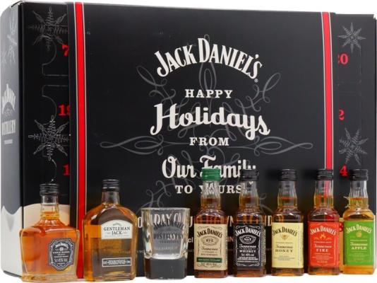 Jack Daniel's 2022 Happy Holidays Countdown 24 Day Advent Calendar