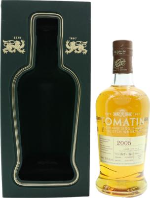 Tomatin 2005 Selected Single Cask Bottling #4774 58.9% 700ml