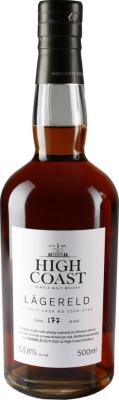 High Coast Lagereld 2021 Oloroso and American oak Distillery visitors 53.8% 500ml