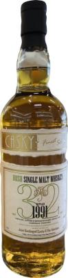 Irish Whisky 1991 Csky Finest Selection Casky HK and The Antelope Macau 50.1% 700ml