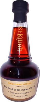 St. Kilian 2018 Private Cask Bottling Ex Amarone peated Alfred Seelmann 58.8% 500ml