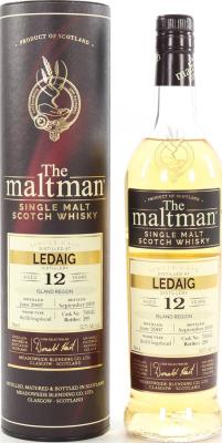 Ledaig 2007 MBl The Maltman Refill Hogshead #700642 52.7% 700ml