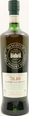 Ben Nevis 1996 SMWS 78.40 Tantalisingly sweet and savoury Refill Ex-Sherry Butt 55.1% 700ml
