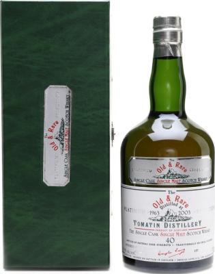 Tomatin 1963 DL Old & Rare The Platinum Selection Oak Cask 42.9% 700ml