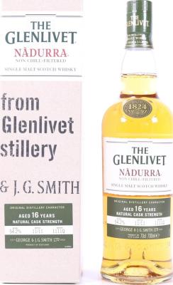 Glenlivet Nadurra Batch 1111Q First-Fill American Oak 54.2% 700ml