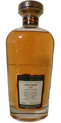 Glen Grant 1997 SV Cask Strength Collection #38886 59.3% 750ml