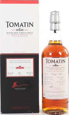 Tomatin 2006 Handbottled at the Distillery Virgin Oak #69 60% 700ml