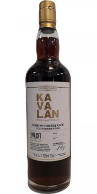 Kavalan Solist Oloroso Sherry Cask S090122072 59.4% 700ml