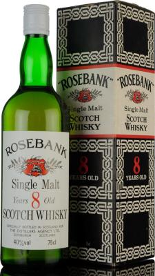 Rosebank 8yo Single Malt The Distillers Agency Ltd 40% 750ml