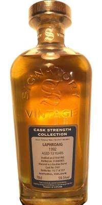 Laphroaig 1992 SV Cask Strength Collection Bourbon cask #3407 59.5% 700ml