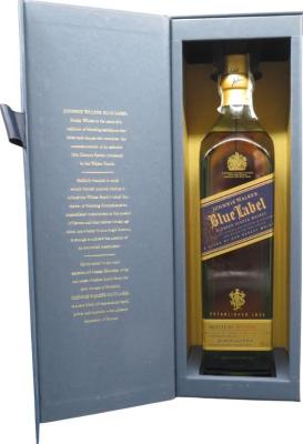 Johnnie Walker Blue Label Diageo Italia. Diageo Portugal 40% 700ml