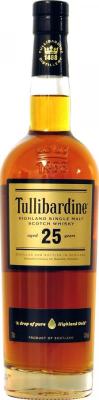 Tullibardine 25yo 1st & 2nd Fill Sherry Casks 43% 700ml