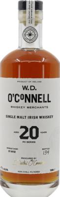 W.D. O'Connell 20yo WDO PX-Series 1st Fill Ex-Bourbon & PX Sherry 49.5% 700ml