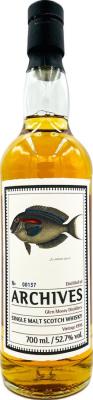 Glen Moray 1996 Arc The Fishes of Samoa Barrel #7840 52.7% 700ml