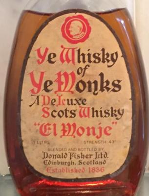 Ye Monks Ye Whisky of Ye Monks 43% 1000ml