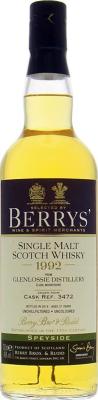 Glenlossie 1992 BR Berrys 46% 700ml