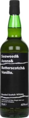 Seaweed & Aeaons & Butterscotch & Vanilla Whisky MoM 40% 700ml