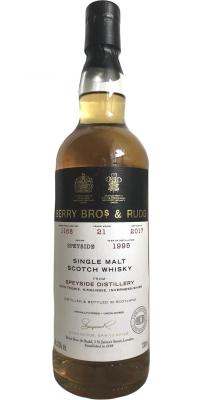 Speyside Distillery 1995 BR #1168 57% 700ml