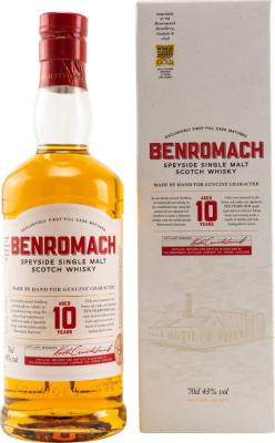 Benromach 10yo First Fill 43% 700ml