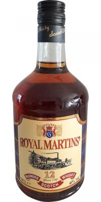 Royal Martins 12yo Blended Scotch Whisky Luxembourg Drinks Company SARI 40% 700ml